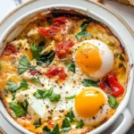 Baked Feta Eggs Recipe
