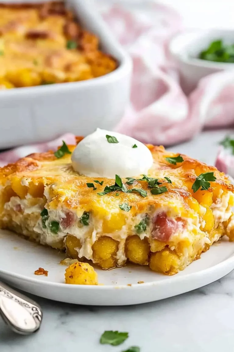 Breakfast Casserole with Tater Tots
