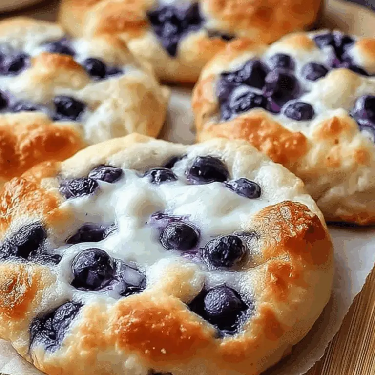 Cottage Cheese Blueberry Cloud Bread Recipe