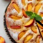 Fresh Peach Cake