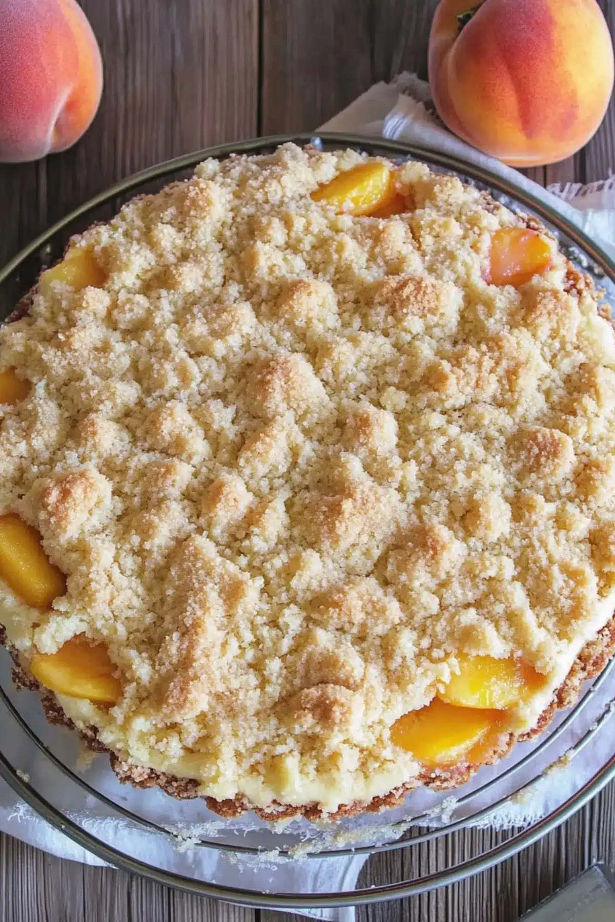 talian Peach Crumb Cake