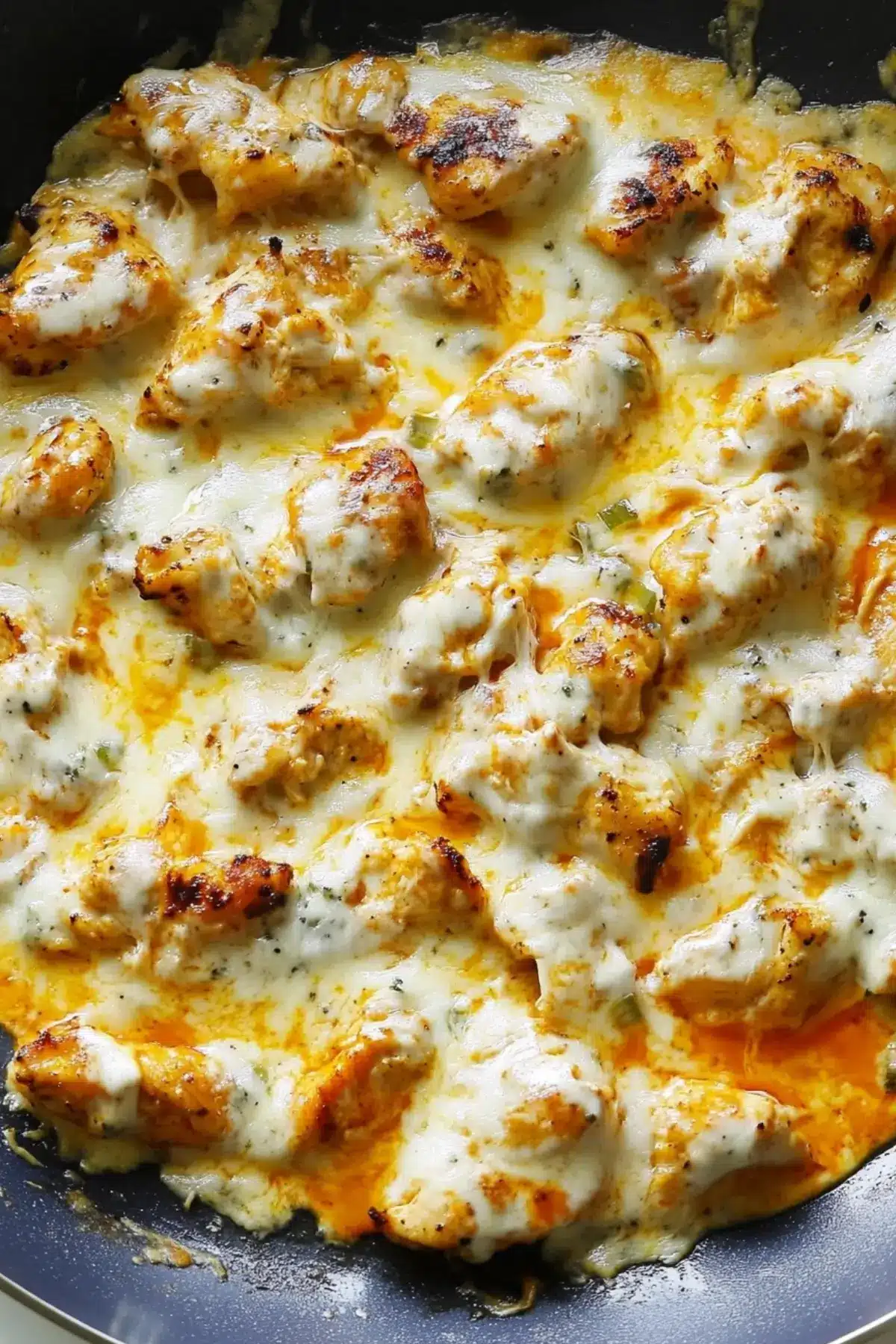 Keto Buffalo Chicken Skillet