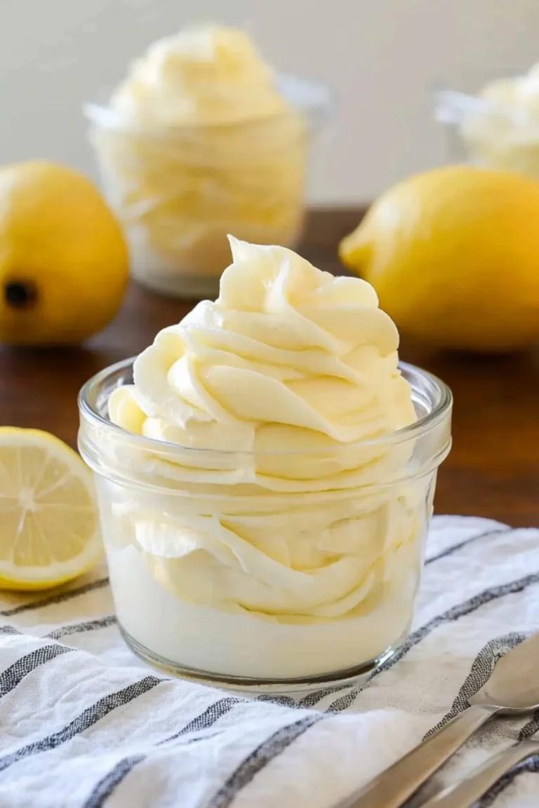 Lemon Mascarpone Mousse
