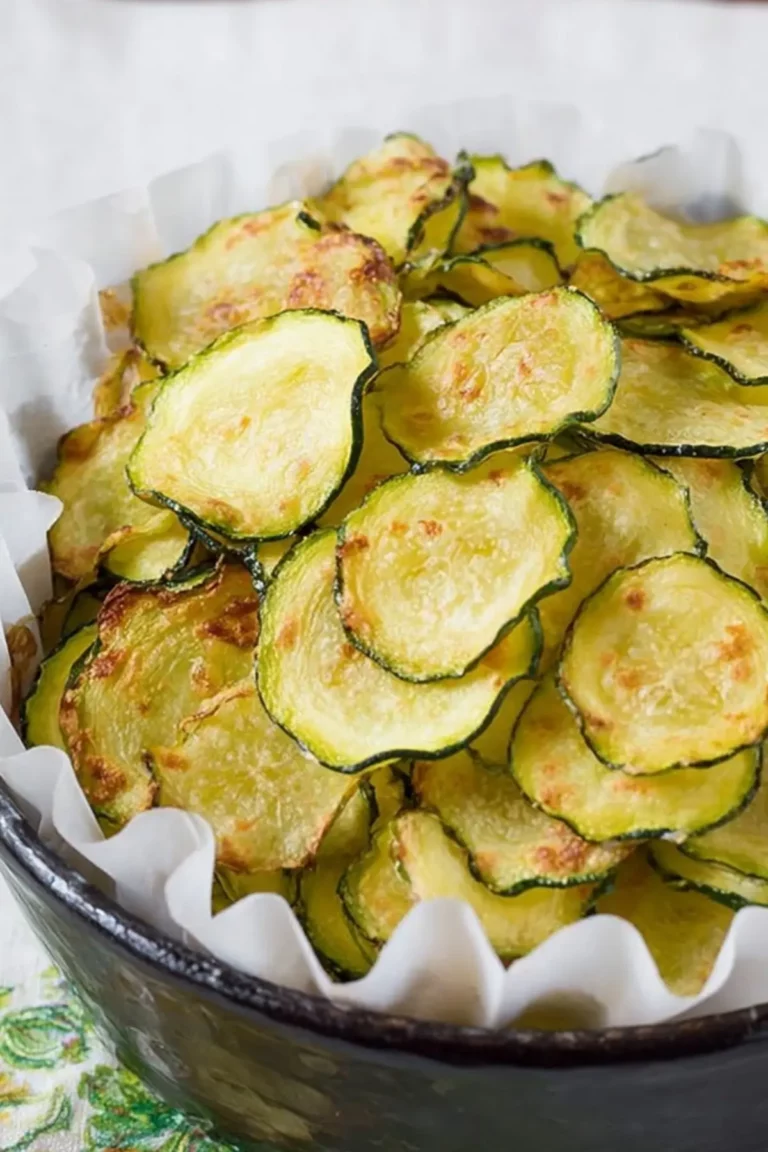 Crispy Salt and Vinegar Zucchini Chips recipe