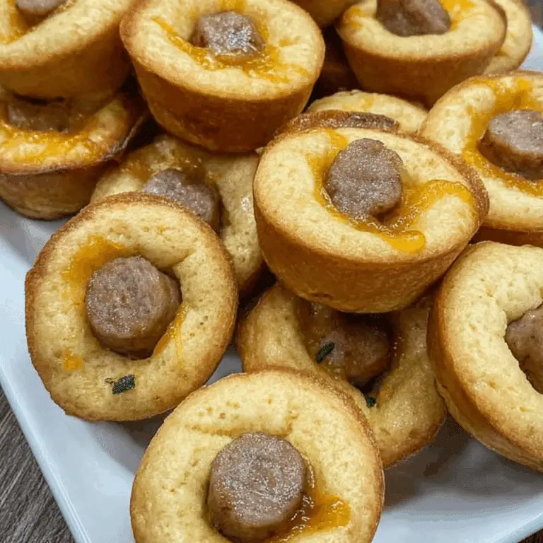 Sausage Pancake Bites: Quick & Easy Recipe