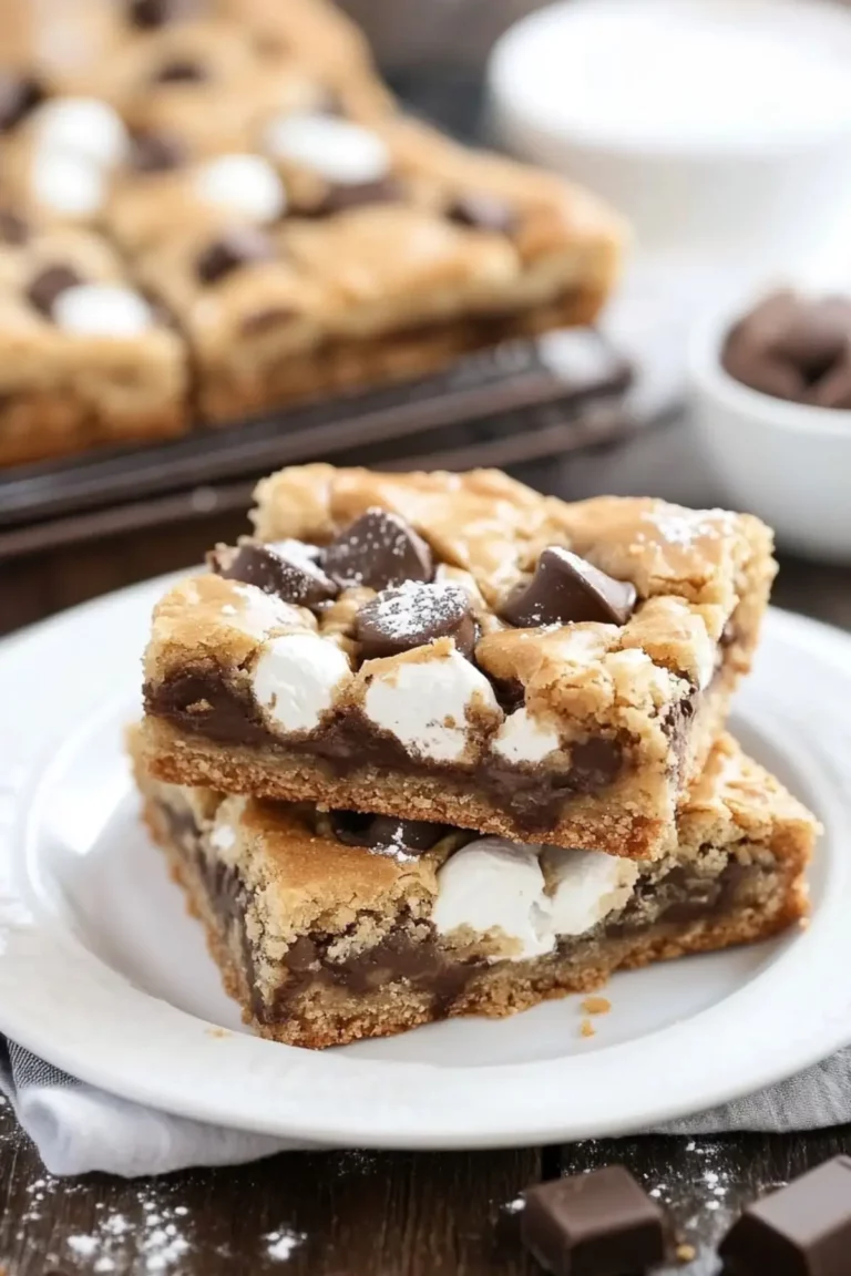 S’mores Cookie Bars