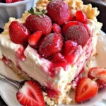 Strawberry Cheesecake Dump Cake Recipe