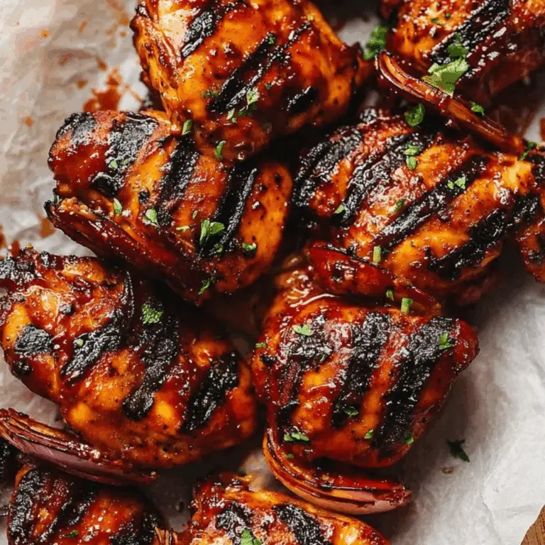 Grilled Honey BBQ Bacon Chicken Kabobs – 5 Easy Steps