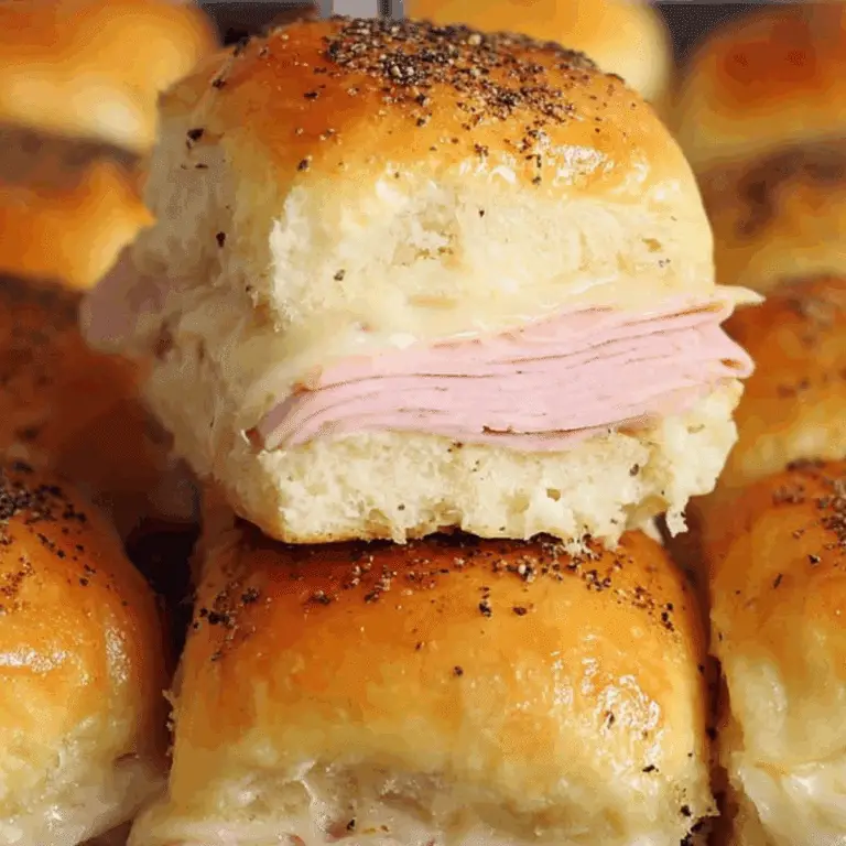 Easy Ham and Havarti Cheese Sliders: 5-Minute Recipe for Any Occasion