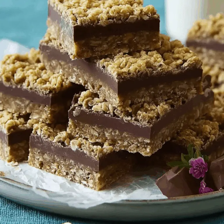 No-Bake Chocolate Oat Bars: 5-Minute Prep & Delicious Results