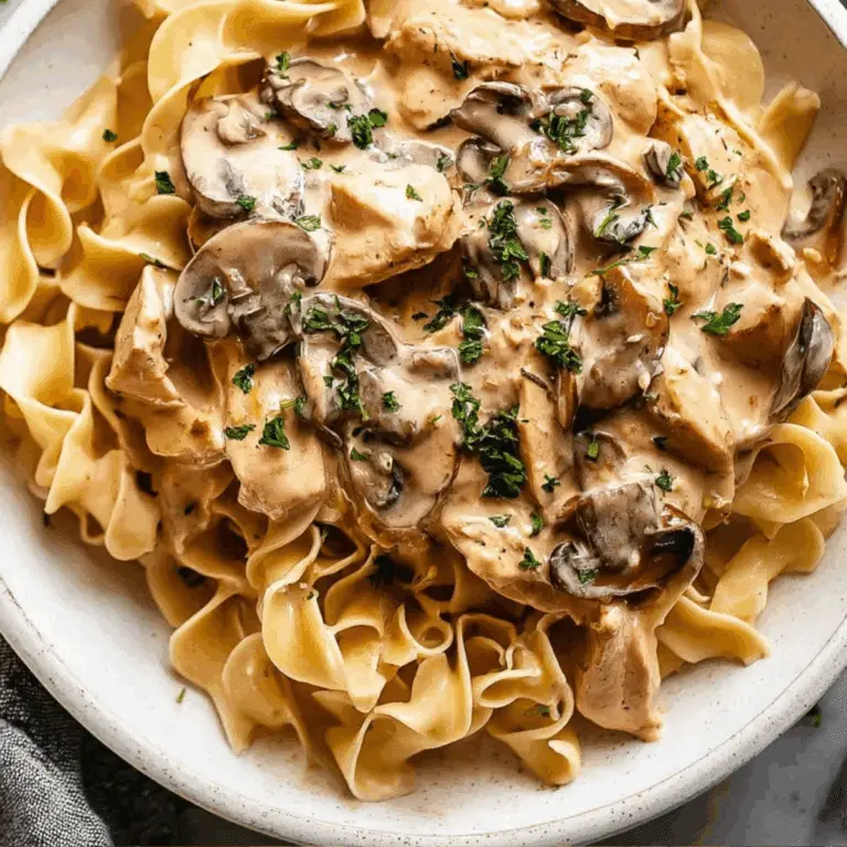 One Pan Chicken Stroganoff – Easy & Delicious Recipe