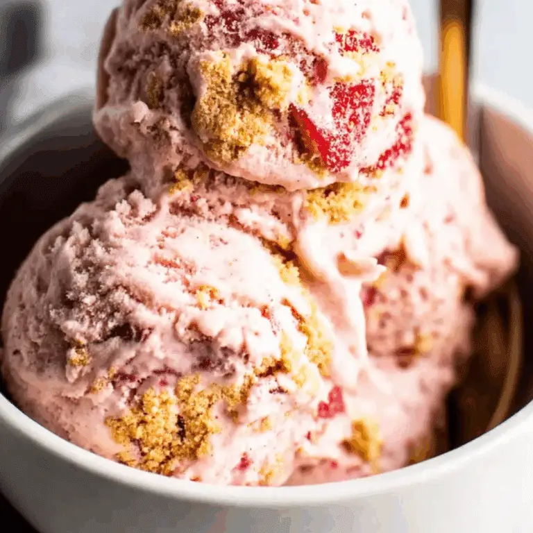 Strawberry Cheesecake Ice Cream – Best Summer Recipe