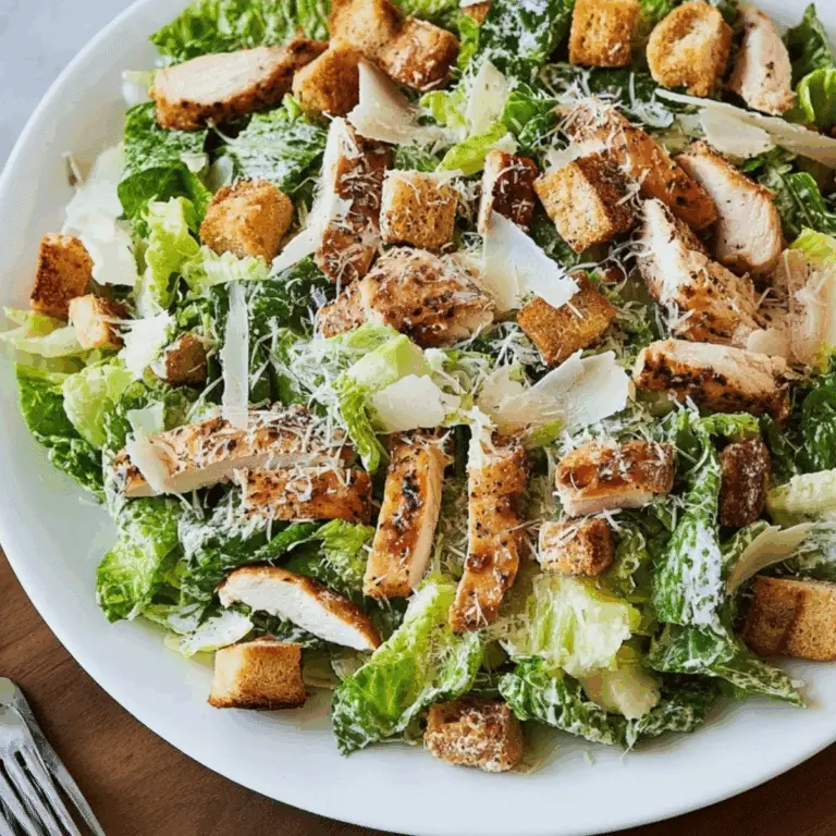 Chicken Caesar Salad – Easy & Delicious Recipe