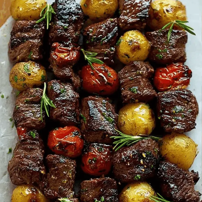 Rosemary Steak Skewers: Easy & Delicious Recipe