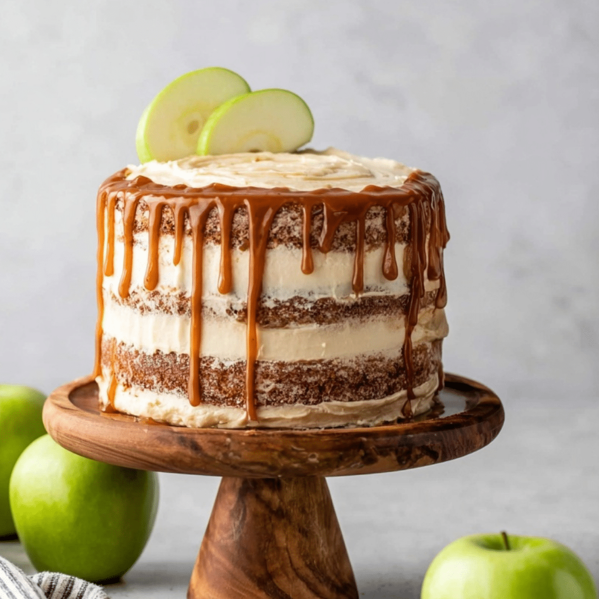 Apple Pie Layer Cake – Delicious Dessert - The Sisters Cooking