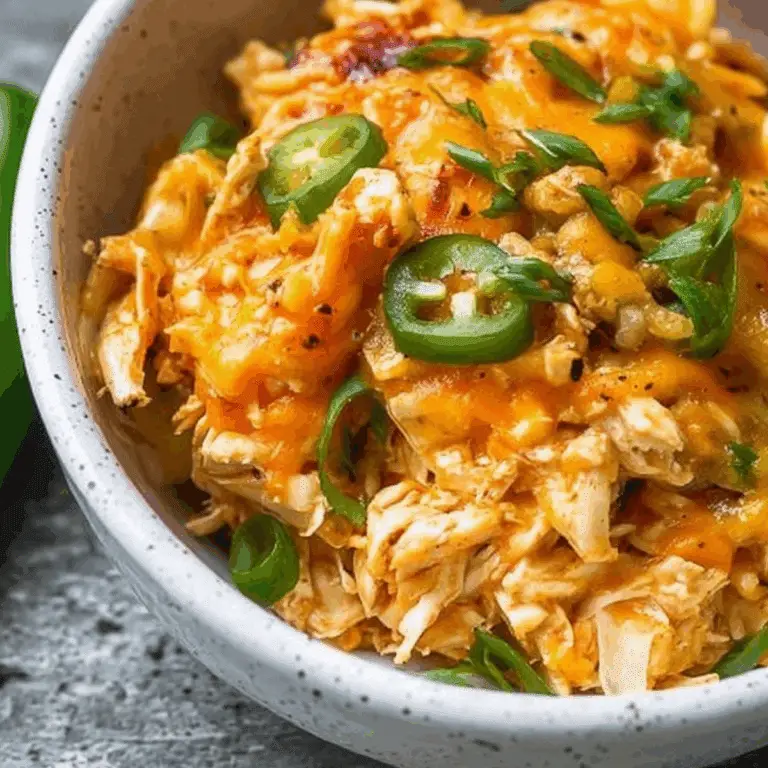 Jalapeño Buffalo Chicken Casserole – Healthy Keto Recipe"