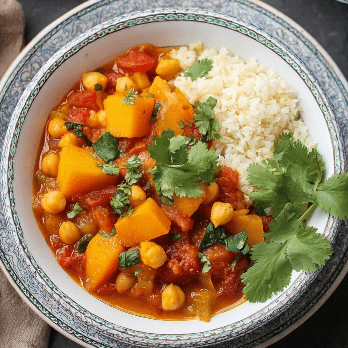 Moroccan Pumpkin & Chickpea Stew: Best Recipe - The Sisters Cooking