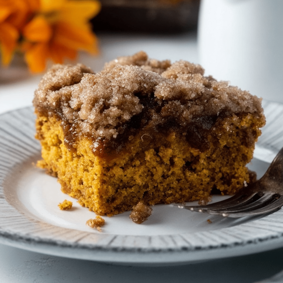 Pumpkin Coffee Cake Easy Recipe - The Sisters Cooking