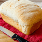Soft Crust Sourdough Bread Recipe with golden crust