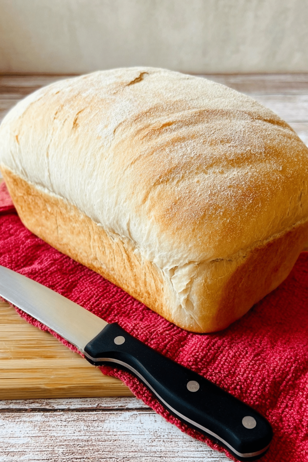 Soft Crust Sourdough Bread Recipe with golden crust