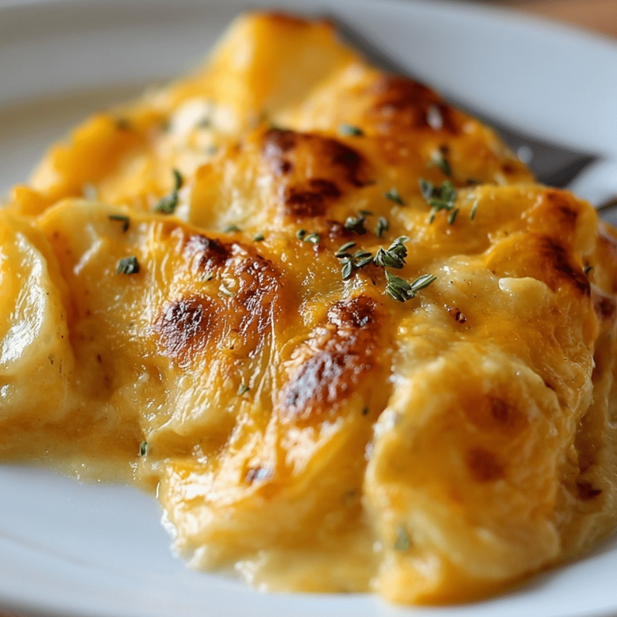 Cheesy Scalloped Potatoes –Best Comfort Side - The Sisters Cooking