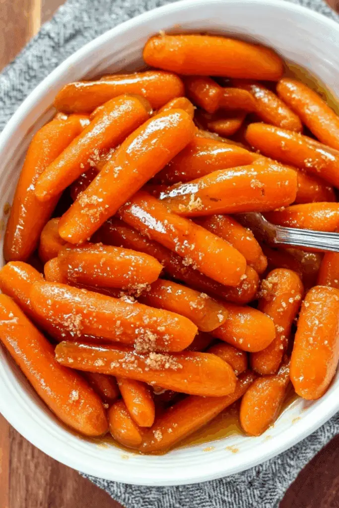 Slow Cooker Maple & Brown Sugar Glazed Carrots – Simple & Delicious ...