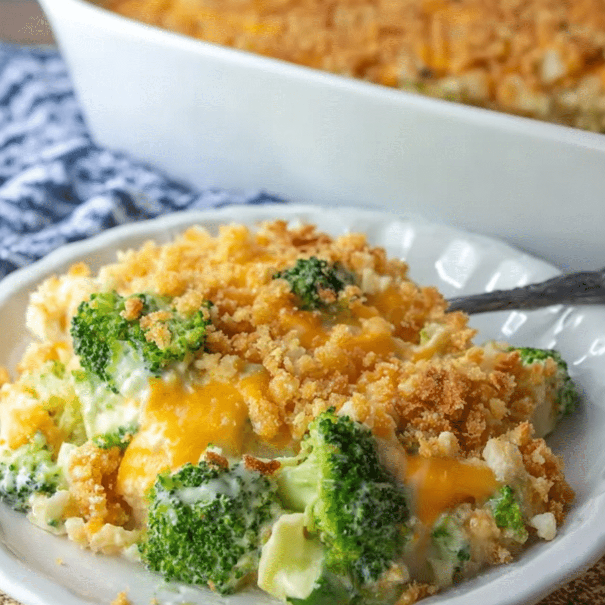 Broccoli Cheese Casserole Easy Comfort Food Recipe The Sisters Cooking