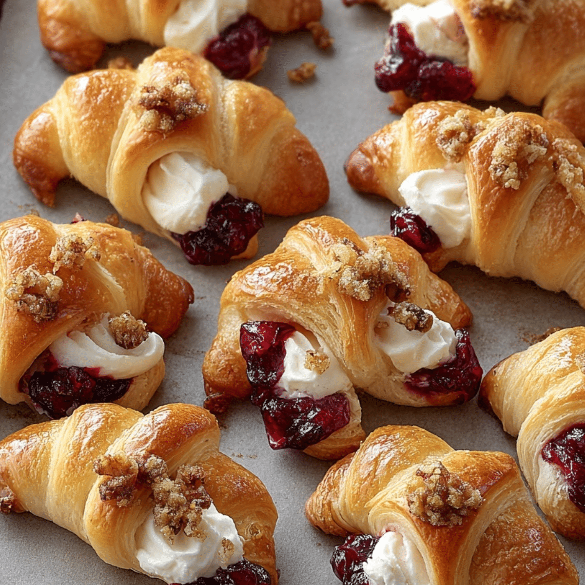 Cranberry Cream Cheese Crescent Bites – Best Snack Magic - The Sisters ...