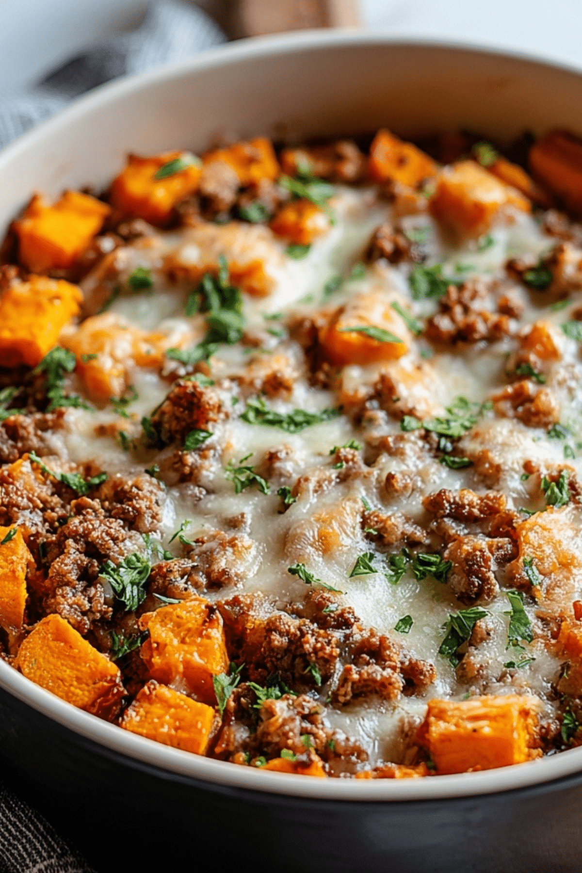 Ground Turkey Sweet Potato Bake – Healthy and Delicious