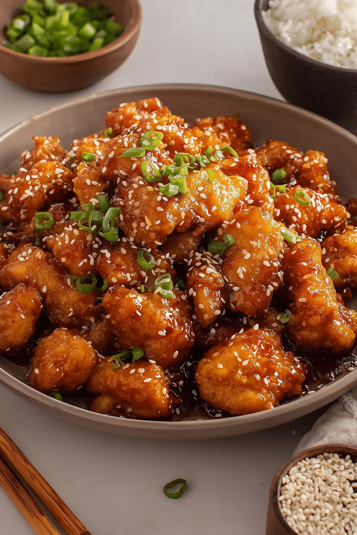 Honey Sesame Chicken – Easy and Delicious Recipe - The Sisters Cooking