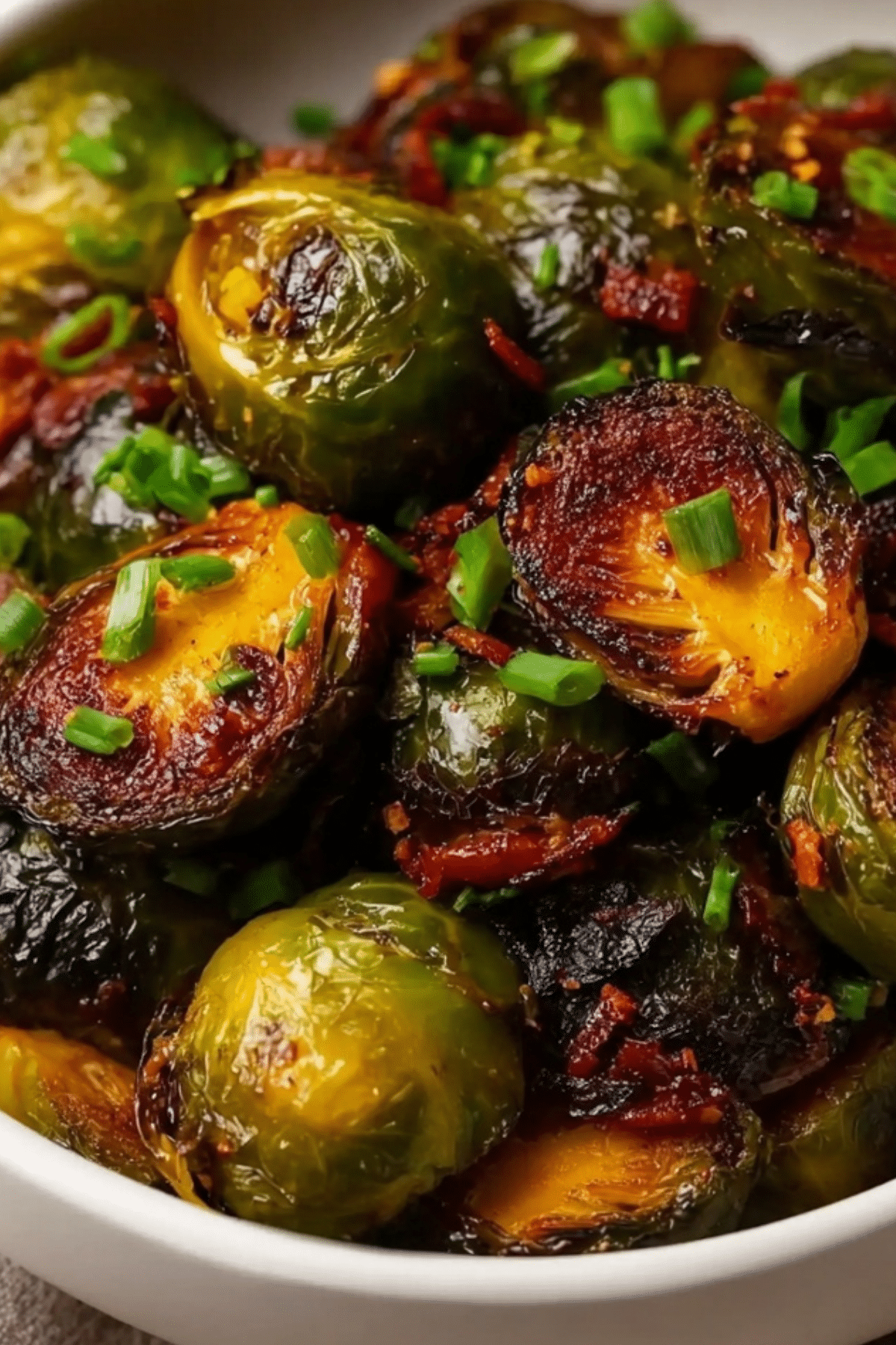 Longhorn Brussels Sprouts recipe with crispy texture and sweet-spicy glaze