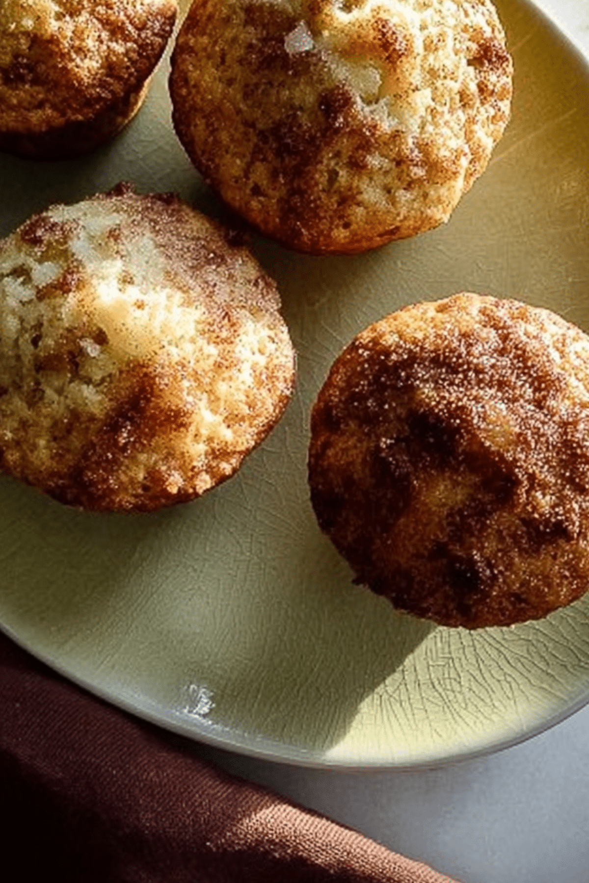 Delicious Vanilla Chai Muffins fresh from the oven