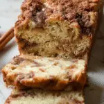 Apple Bread with Cinnamon Swirl recipe featuring moist bread and cinnamon swirl