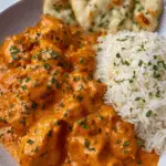 Butter Chicken recipe with creamy sauce and tender chicken