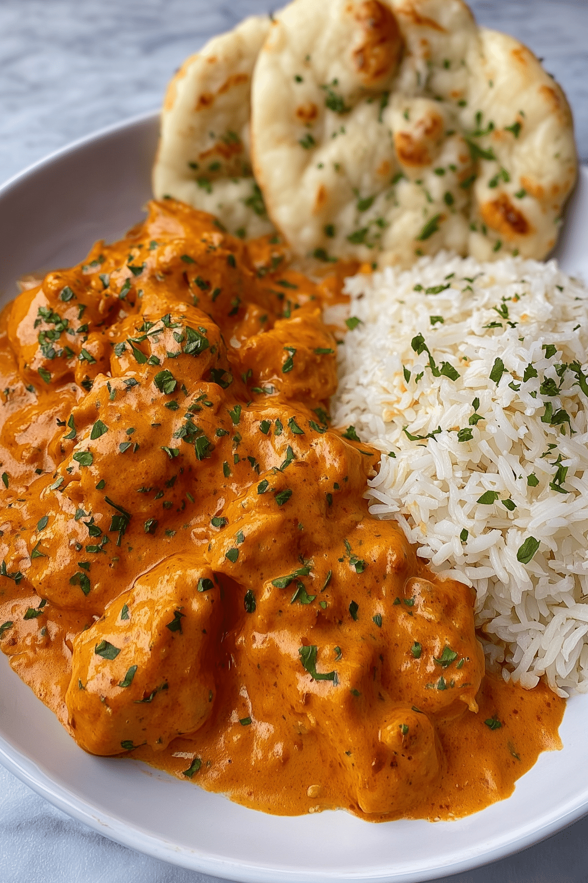 Butter Chicken recipe with creamy sauce and tender chicken