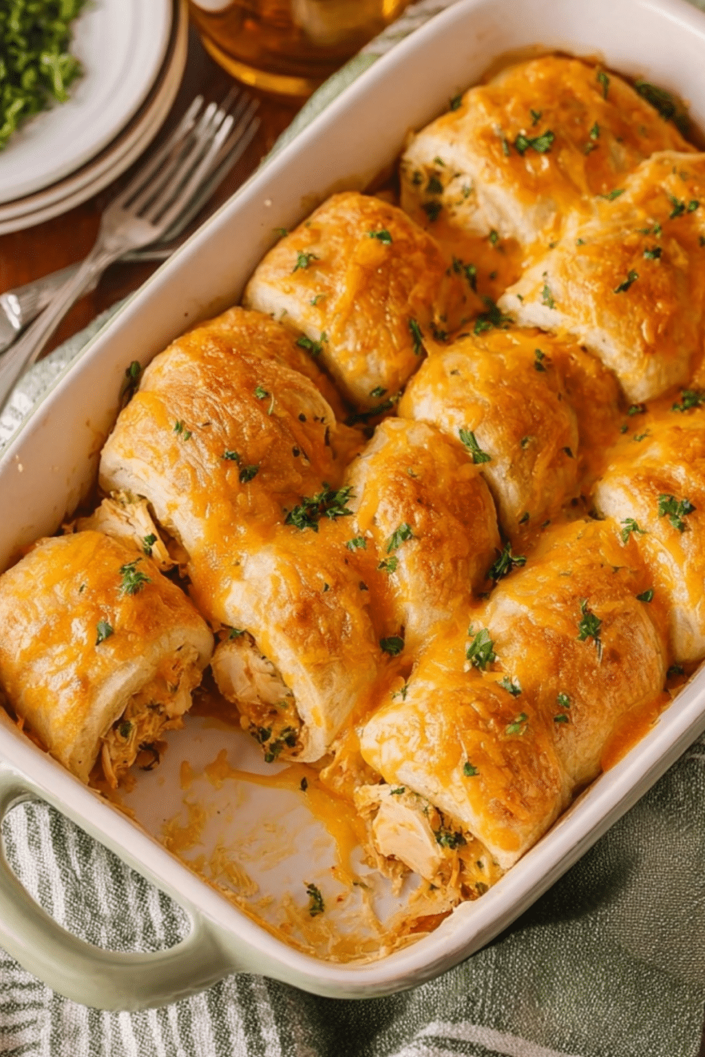 Cheesy Chicken Crescent Rolls – Best Easy Dinner Idea - The Sisters Cooking