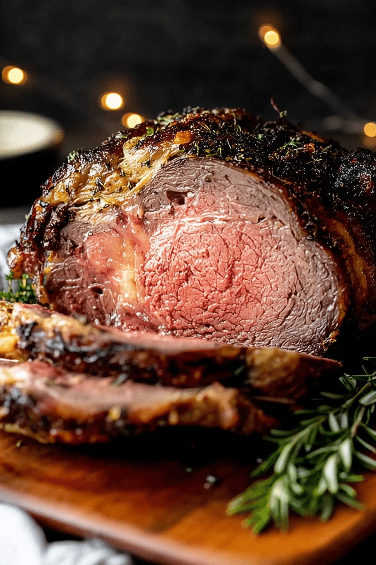 Garlic Herb Prime Rib | Best Holiday Roast Recipe - The Sisters Cooking