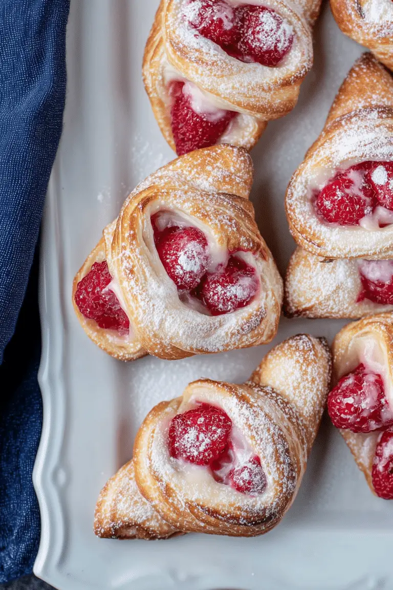 Mini Raspberry Danishes Raspberry Danish Recipe – Easy & Flaky Pastry - The Sisters Cooking