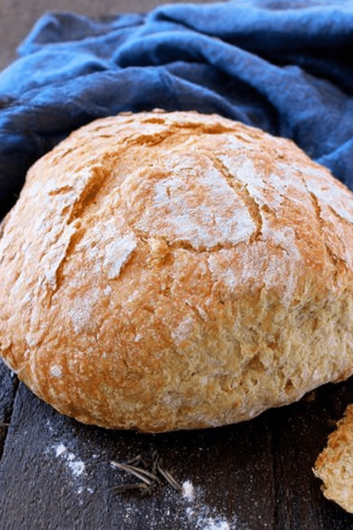 Rustic Italian Crusty Bread Recipe - Simple & Delicious - The Sisters ...