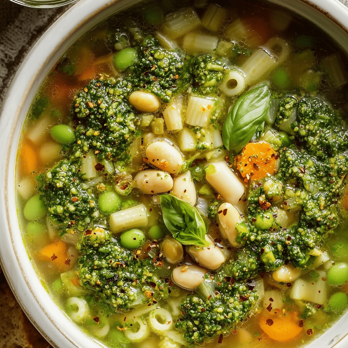soupe au pistou à l'ancienne