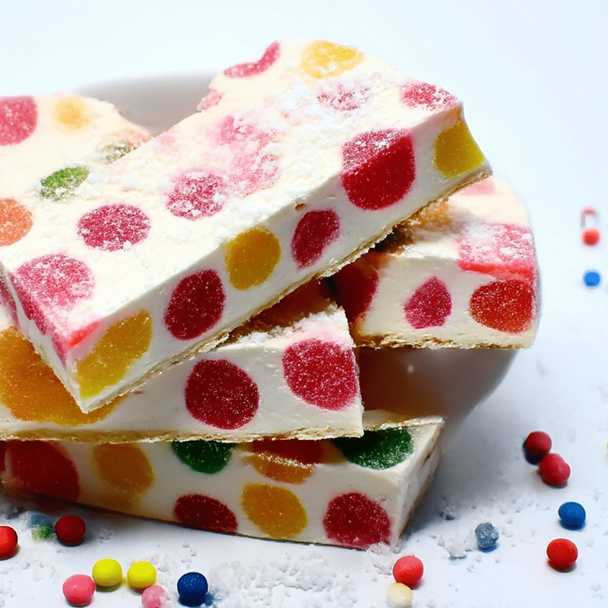 Fruity Gumdrop Nougat Candy Recipe – Easy & Chewy - The Sisters Cooking