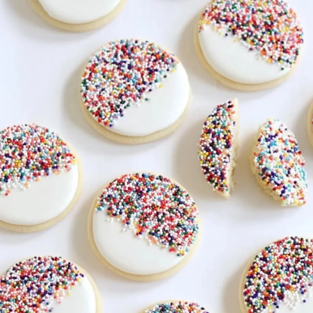 Springle Egg Easter Egg Sprinkle Cookies Recipe - The Sisters Cooking