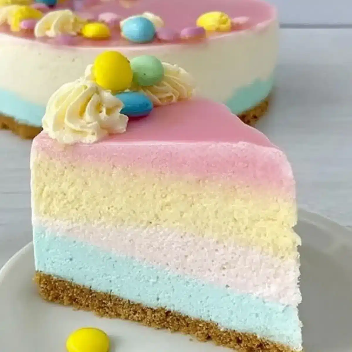 Easter JELLO Cheesecake
