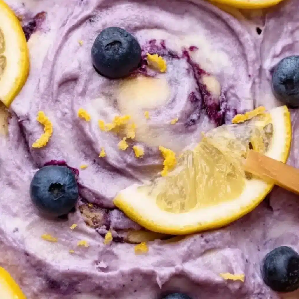 Lemon Blueberry Rolls