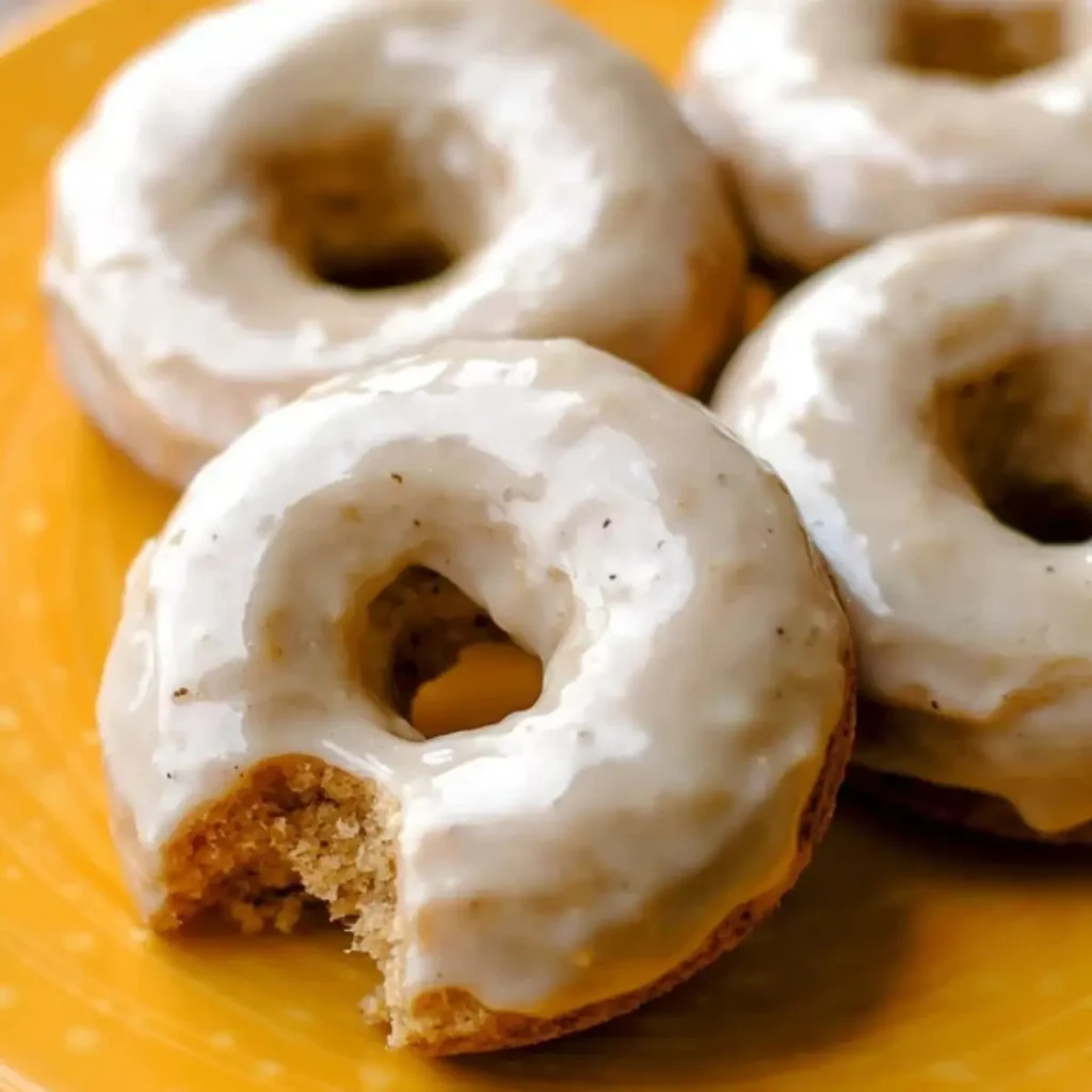 Baked Maple Glazed Donuts