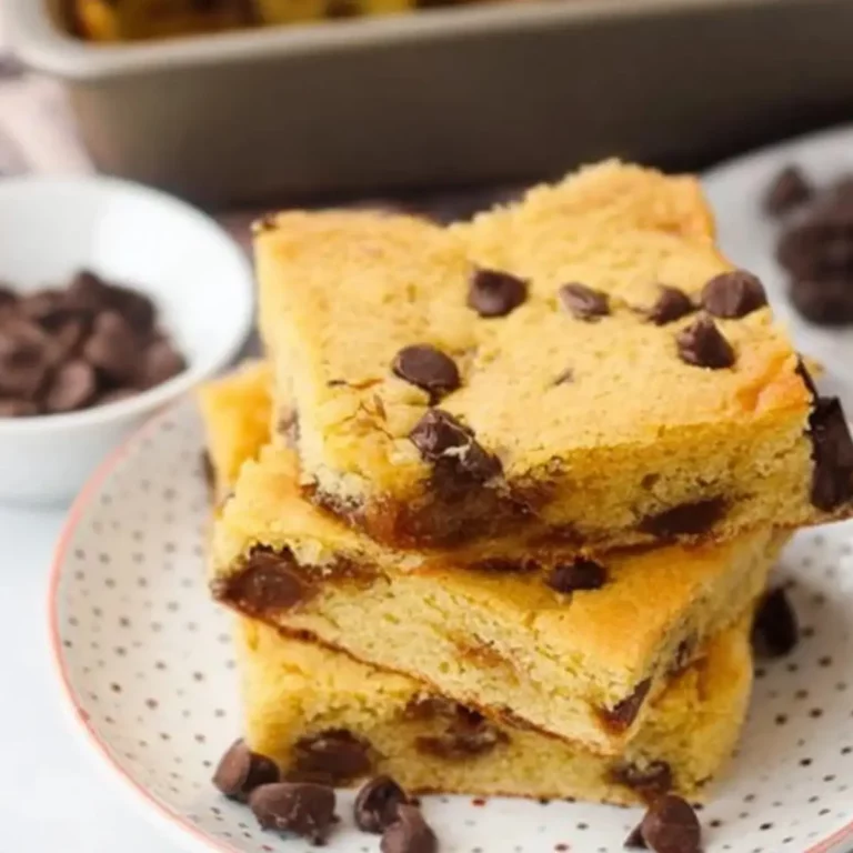 Cake Mix Chocolate Chip Cookie Bars: The Easy, Irresistible Treat