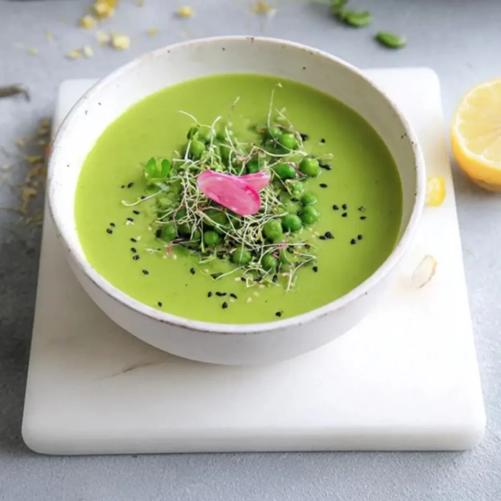 spring pea soup